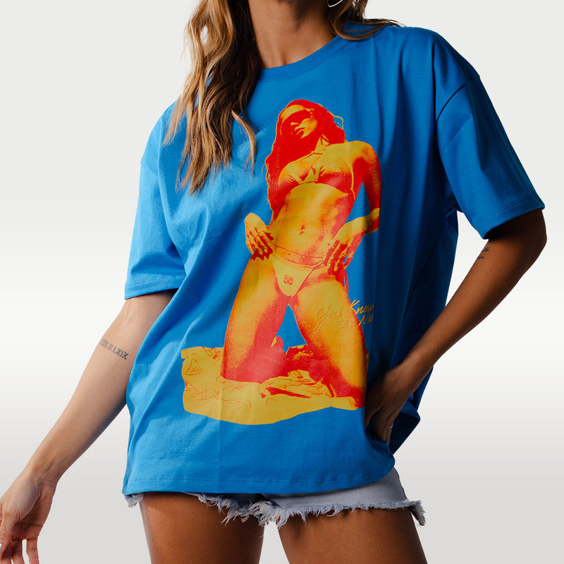 CAMISETA ANITTA BRAZILIAN ENERGY - AZUL