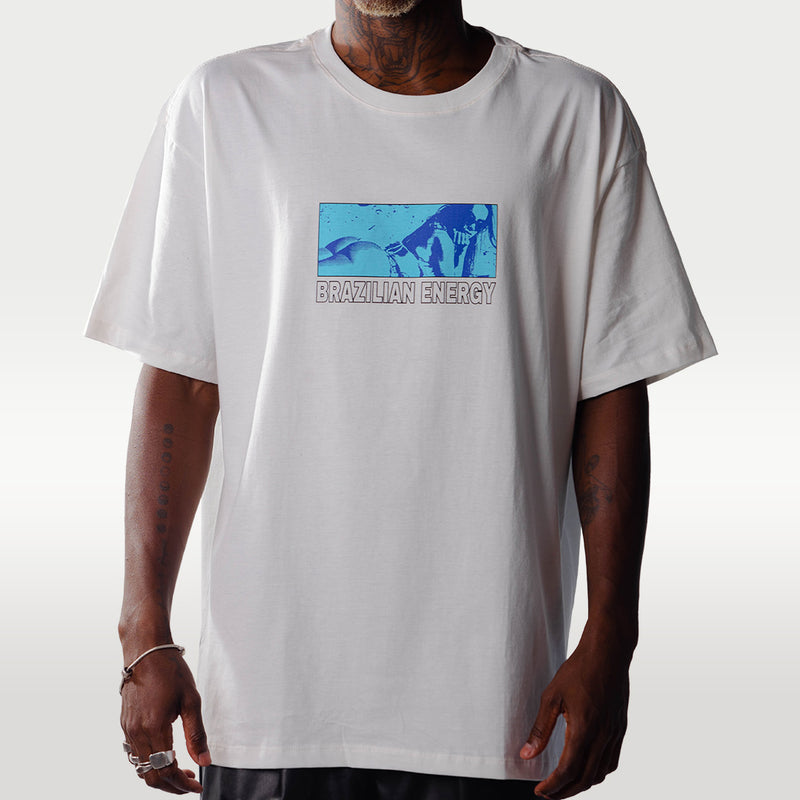 CAMISETA  BRAZILIAN ENERGY - BRANCO