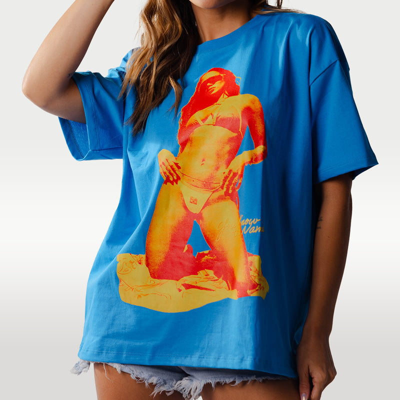 CAMISETA ANITTA BRAZILIAN ENERGY - AZUL